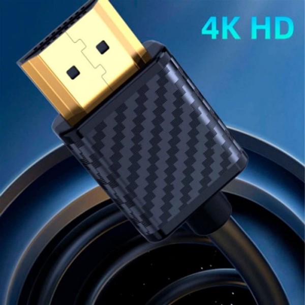 Фото - Кабель HDMI Earldom HDMI-HDMI ET-W24 4K/5M Black (HD-000008)